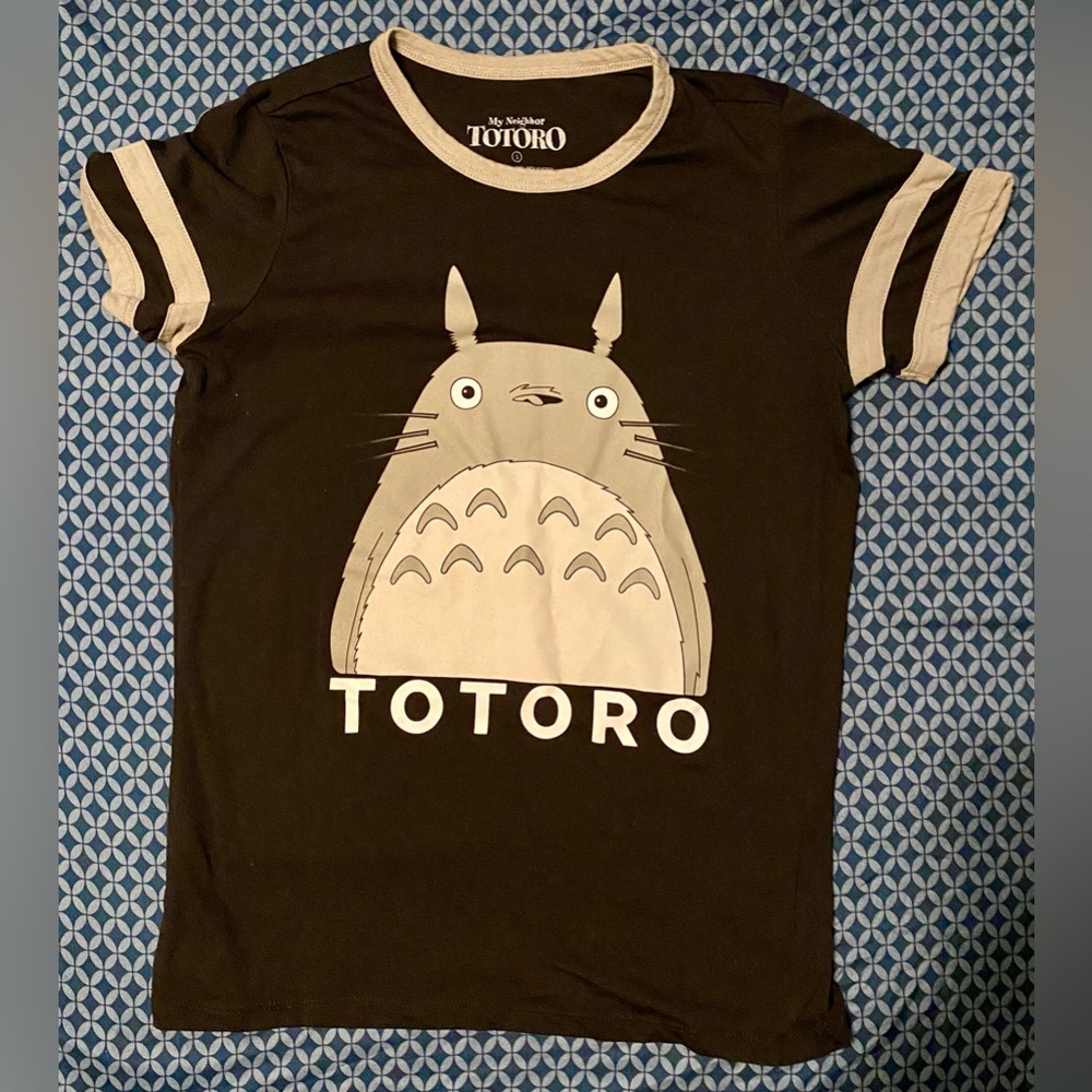 Studio Ghibli Totoro Ringer Tee Small